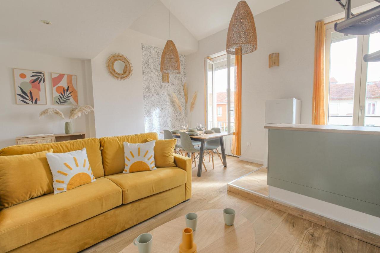 Duplex Spacieux Et Design Proche La Part-Dieu Apartment Lyon Luaran gambar