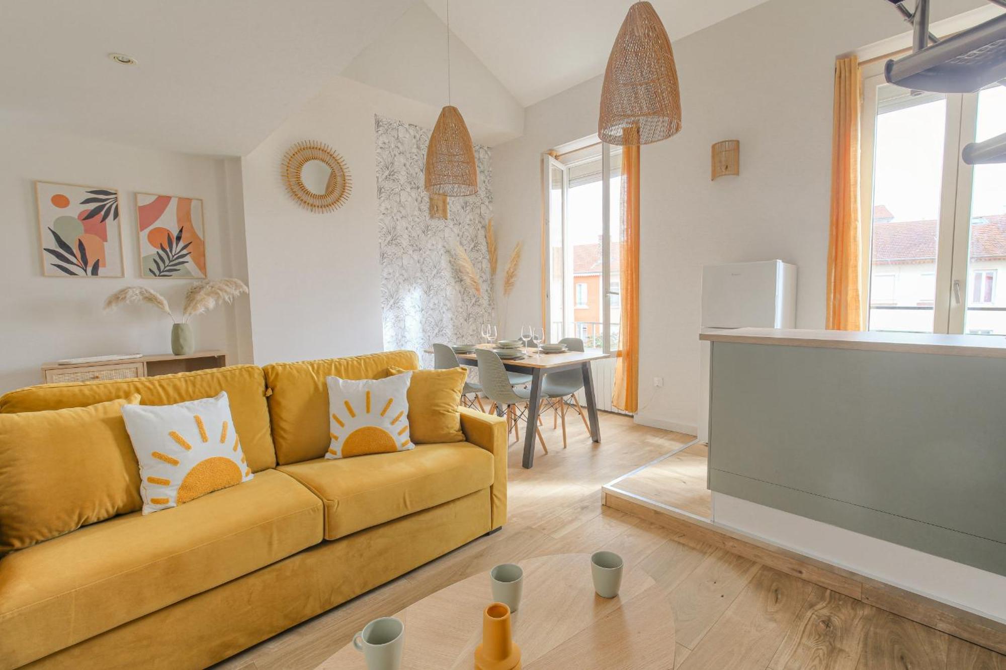 Duplex Spacieux Et Design Proche La Part-Dieu Apartment Lyon Luaran gambar